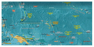 Географічна карта-Федеративні Штати Мікронезії-micronesia_detailed_map_with_relief.jpg