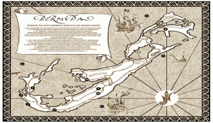 Kaart (cartografie)-Bermuda-bermuda-wedding-map.jpg