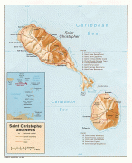 Карта (мапа)-Сент Китс и Невис-stchristophernevis.jpg