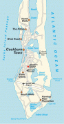 Kaart (cartografie)-Turks- en Caicoseilanden-Inselplan-Grand-Turk-Island-7735.jpg