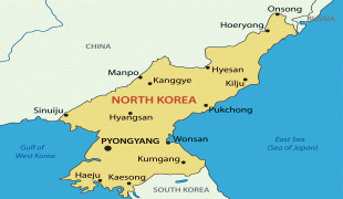 Ģeogrāfiskā karte-Phenjana-north-korea.jpg