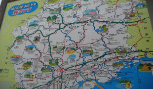 Mappa-Prefettura di Okayama-okayama%25252Bmap.JPG