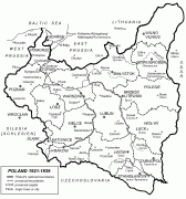 Ģeogrāfiskā karte-Polija-Poland1921-39.gif