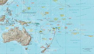 Kaart (kartograafia)-Mikroneesia Liiduriigid-south-pacific-map.jpg