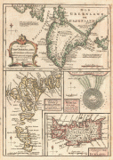 Географическая карта-Фарерские острова-1747_Bowen_Map_of_the_North_Atlantic_Islands%2C_Greenland%2C_Iceland%2C_Faroe_Islands_%28Maelstrom%29_-_Geographicus_-_OldGreenland-bowen-1747.jpg