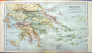 Kaart (kartograafia)-Joonia saarte piirkond-greece-ionian-islands-map.jpg