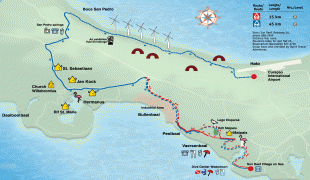 Karte (Kartografie)-Curaçao-Boca-St-Michiel-Malpais-Mountain-Biking-trail-map.jpg