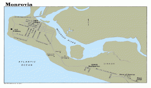 Географическая карта-Монровия-monrovia.gif
