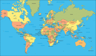Karte (Kartografie)-Nukuʻalofa-world_political_map.png