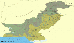 Kort (geografi)-Pakistan-pakistan-l.gif