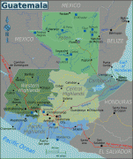 Ģeogrāfiskā karte-Gvatemala-Guatemala_Regions_map.png