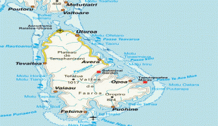 Harita-Fransız Polinezyası-Stadtplan-Raiatea-7891.jpg