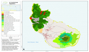 Ģeogrāfiskā karte-Bonaire, Sintēstatiusa un Saba-Steustatius_Vegetation_map1.jpg