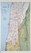 Karte (Kartografie)-Libanon-lebanon_southern_border_1986.jpg