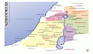 Karte (Kartografie)-Palästina (Region)-gospel_map2.jpg