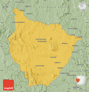 Kaart (kartograafia)-Antananarivo-savanna-style-map-of-tsiroanomandidy.jpg