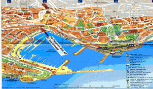 Карта (мапа)-Монако-map.jpg