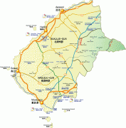 Kaart (cartografie)-Jeju-do-tr_map_e.jpg