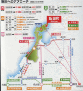 Kaart (cartografie)-Ishikawa (prefectuur)-map.jpg