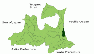 Peta-Prefektur Aomori-Misawa_in_Aomori_Prefecture.png