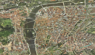 Kaart (cartografie)-Praag-praha1.jpg
