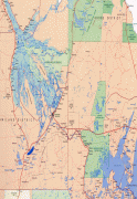 Kaart (cartografie)-Botswana-big.jpg