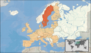 Kaart (kartograafia)-Rootsi-sweden-map.jpg