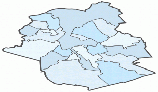 Kaart (cartografie)-Brussels Hoofdstedelijk Gewest-Blank-map-of-the-Brussels-Capital-Region.png