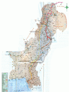 Kort (geografi)-Pakistan-large_detailed_road_and_railway_map_of_pakistan.jpg