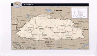 Карта (мапа)-Бутан-txu-pclmaps-oclc-780922898-bhutan_pol-2012.jpg