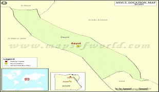 Karte (Kartografie)-Asyut-asyut-location-map.jpg