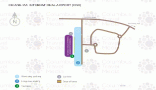 Bản đồ-Sân bay quốc tế Chiang Mai-chiangmai.jpg