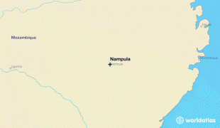 Kaart (cartografie)-Nampula Airport-apl-nampula.jpg