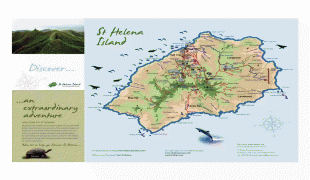 Kaart (cartografie)-Saint Helena Airport-detailed-travel-map-of-st-helena-preview.jpg