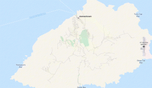 Kaart (cartografie)-Saint Helena Airport-saint-helena-country-map.png