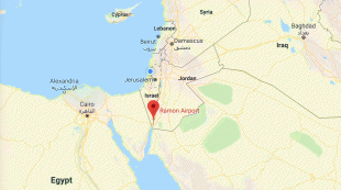 Географическая карта-Рамон (аэропорт)-Ramon-International-Airport-Google-Maps.png