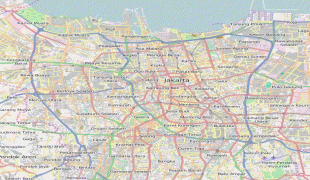 Karte (Kartografie)-Samarinda International Airport-Location_map_Jakarta.png