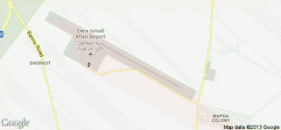 Mapa-Port lotniczy Dera Ismail Khan-DSK.png