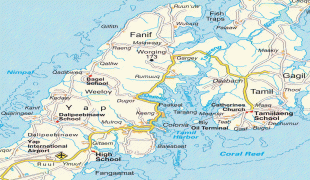 Karte (Kartografie)-Flughafen Yap-Inselplan-Yap-Islands-7985.jpg