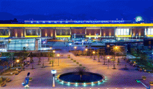Mapa-Port lotniczy Tajpej-Songshan-%E7%AC%AC%E4%B8%80%E8%A1%8C%E5%BB%88%E5%A4%96%E8%A7%80%E5%A4%9C%E6%99%AF.jpg