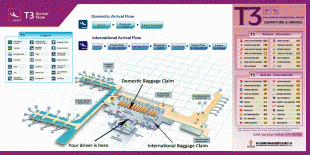 Kaart (cartografie)-Internationale luchthaven Xi'an Xianyang-xian-airport-map.jpg