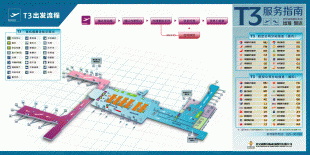 Kaart (cartografie)-Internationale luchthaven Xi'an Xianyang-xxia-t3-0224v3.jpg