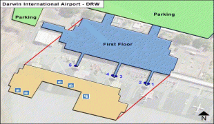 Bản đồ-Sân bay quốc tế Darwin-Darwin-International-DRW-Terminal-map.jpg