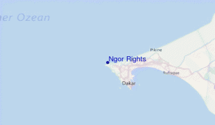 Karte (Kartografie)-Flughafen Dakar-Léopold Sédar Senghor-Ngor-Rights.10.gif