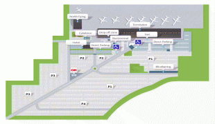 Karte (Kartografie)-Flughafen Aalborg-AAL_parkeringsoversigt_2016_.png