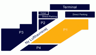 Карта-Aalborg Airport-parking-p1.png