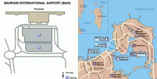 Karte (Kartografie)-Flughafen Bahrain-map.jpg