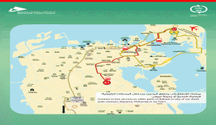 Mappa-Aeroporto Internazionale del Bahrein-GoAirport-2.jpg