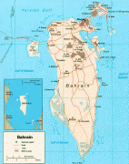 Mapa-Port lotniczy Bahrajn-manama-bahrain-map-4.jpg