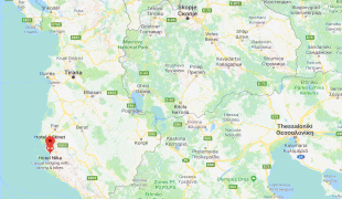 Bản đồ-Sân bay quốc tế Tirana Nënë Tereza-Vlora.png